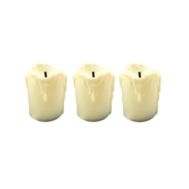 Lumanari LED 3 buc cremos