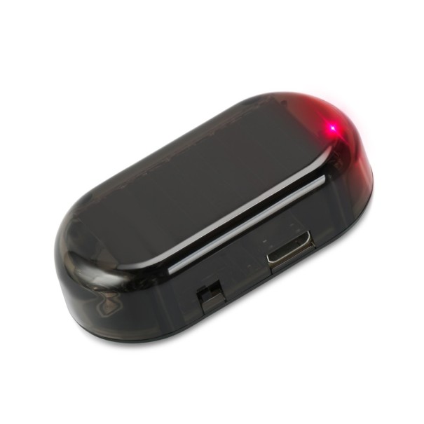 Lumières d'avertissement pour voiture contre le vol rouge