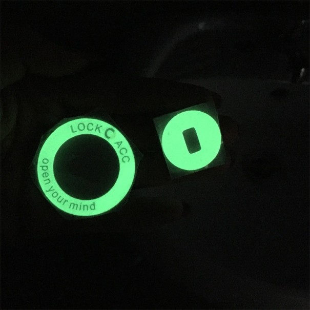 Lumineszcens gyújtáskapcsoló fedele a Smart számára 1
