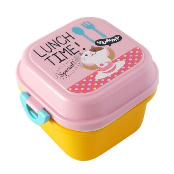 Lunchbox für Kinder rosa L