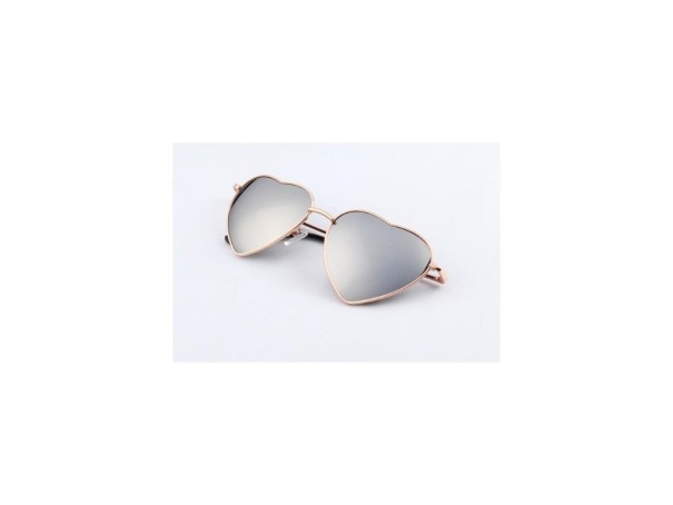 Lunettes de soleil en forme de cœur J3532 1