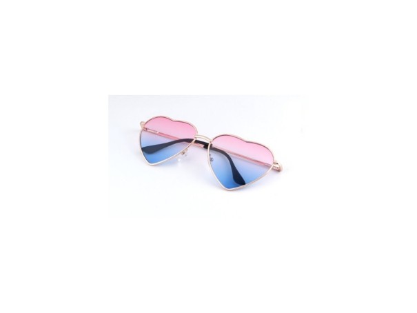Lunettes de soleil en forme de cœur J3532 2