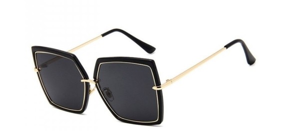 Lunettes de soleil pour femmes E1352 noir
