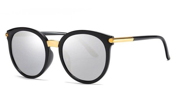 Lunettes de soleil pour femmes E1513 argenté