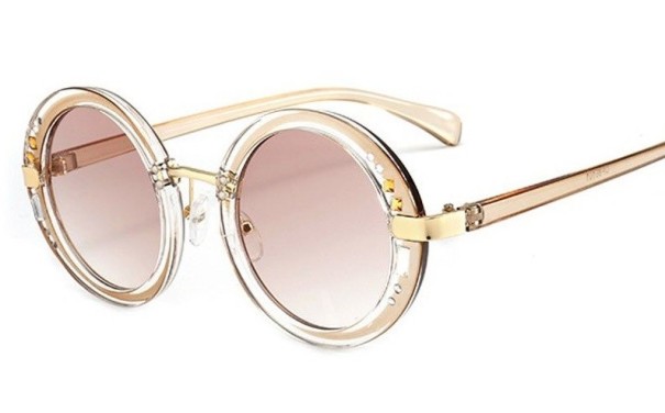 Lunettes de soleil pour femmes E1617 beige