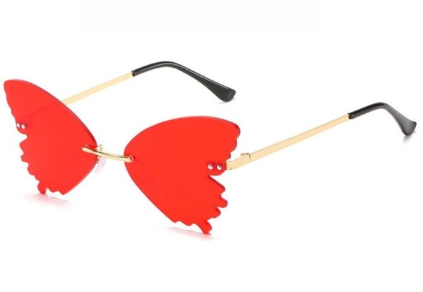 Lunettes de soleil pour femmes E1726 rouge