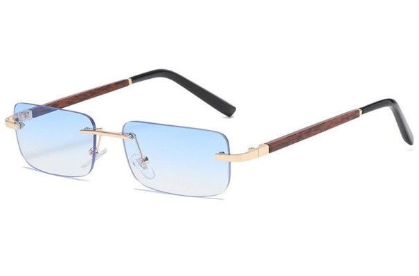 Lunettes de soleil pour hommes E2035 bleu clair