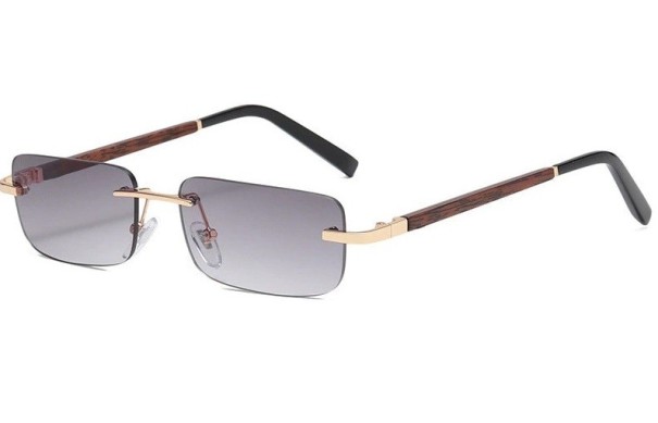 Lunettes de soleil pour hommes E2035 gris foncé