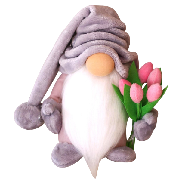 Lutin en tissu G3094 gris