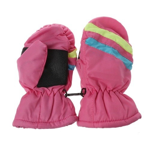 Luvas de Inverno para Crianças J2886 rosa