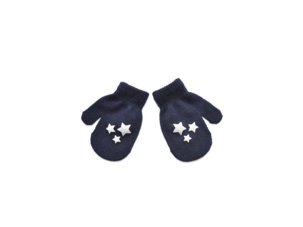 Luvas de malha para crianças com estampado J586 3