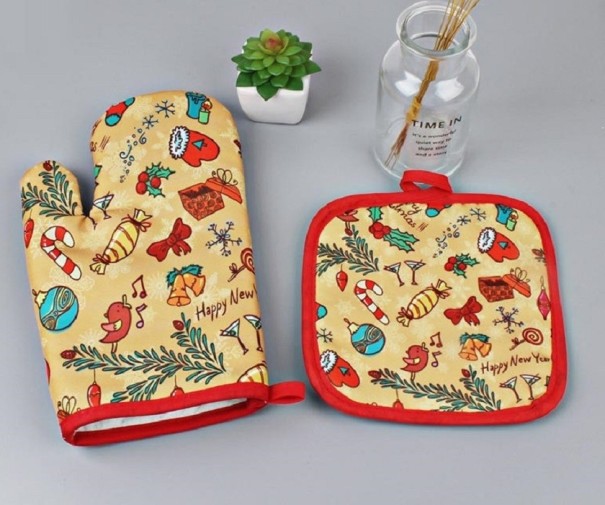 Luvas de Natal 2 pcs 3