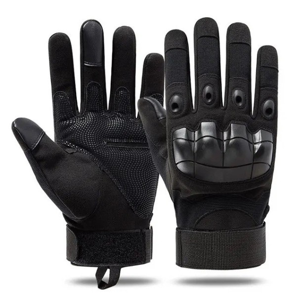 Luvas Tácticas Militares Luvas de Tiro Luvas Militares Touch preto XL