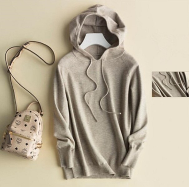 Luvtröja för dam G289 khaki S