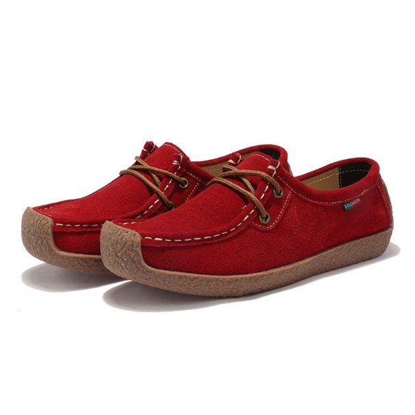 Luxe damesmocassins Lisa J2915 rood 41