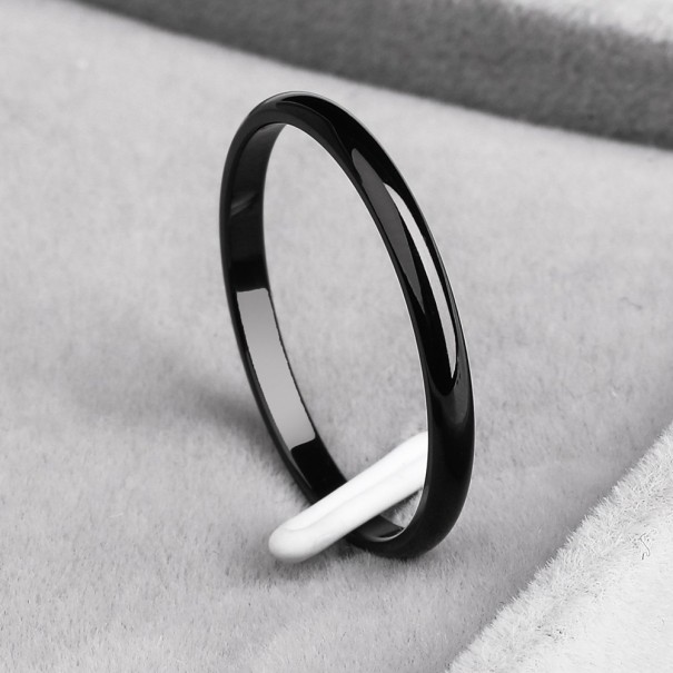 Luxe damesring J2562 zwart 9