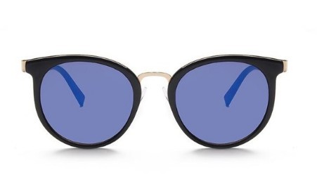 Luxe dameszonnebril J915 blauw