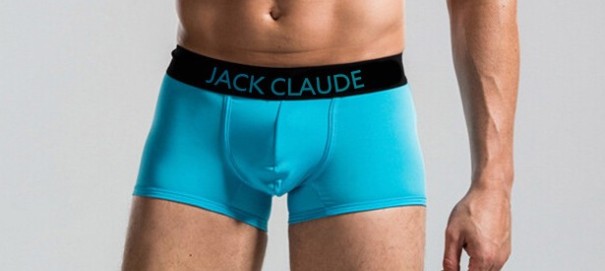Luxe herenboxershorts - Blauw