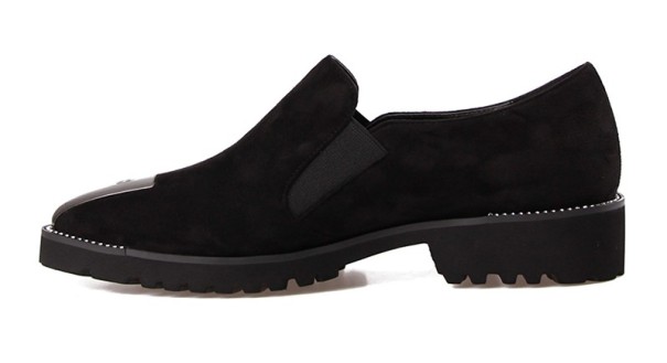 Luxe suède loafers voor dames