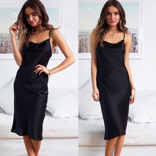 Luxuriöses Partykleid mit Trägern L 1