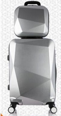 Luxury Ladies' Suitcase J3209 silver