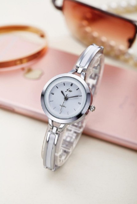 Luxusné dámske hodinky Emma J1367 strieborná
