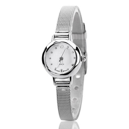 Luxusní dámské hodinky stříbrná