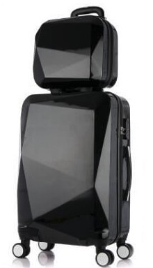 Luxusný dámsky kufor J3209 čierna