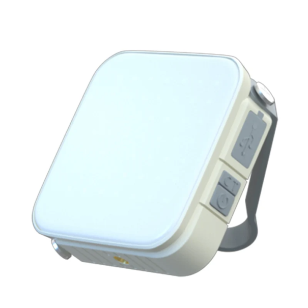 Luz de camping colgante solar 6000 mAh IPX6 a prueba de agua LED recargable por USB 4 colores 3 niveles 83 x 83 x 30 mm 1