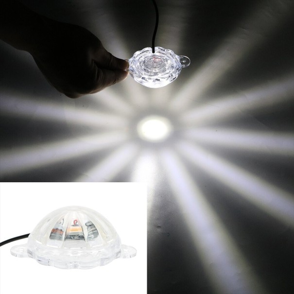 Luz de fondo de la motocicleta blanco