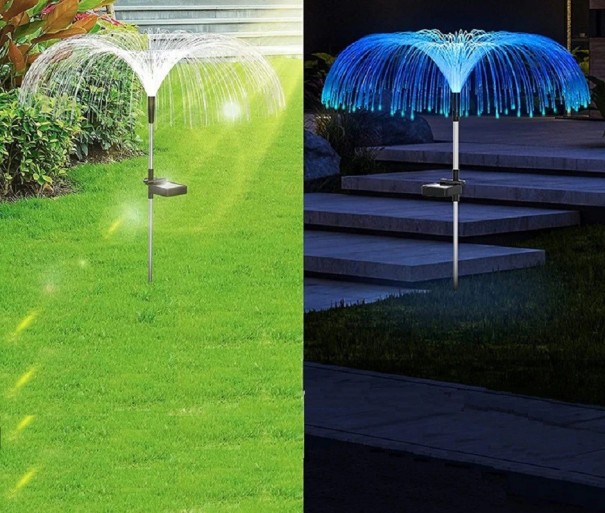 Luz de jardim fogo de artifício multicolorido 1