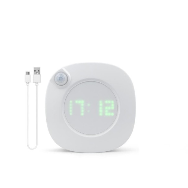 Luz de noche con reloj 1