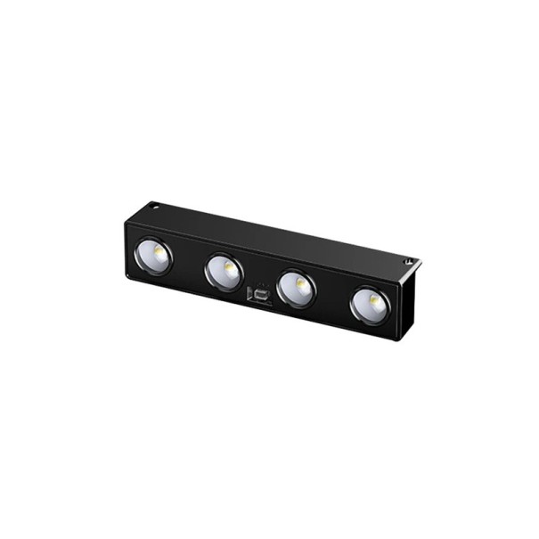 Luz de parede solar 17,3x3 cm 4 LED branca quente Luz exterior à prova de água para varanda jardim Iluminação decorativa sinalizadora 1