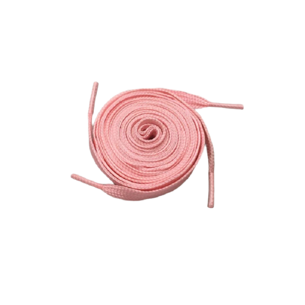 Lysande skosnören rosa 80 cm
