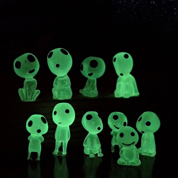 Lysende figurer 10 stk. 1
