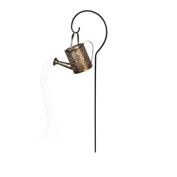 Lysende havedekoration bronze 2