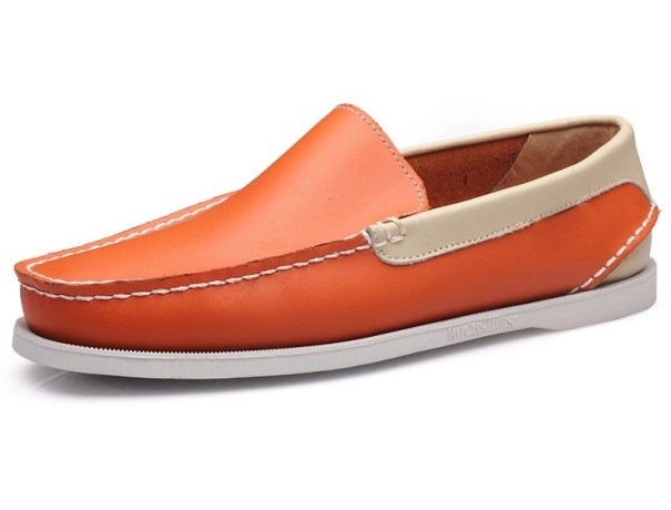 Lyxiga fritids loafers för män 41 4