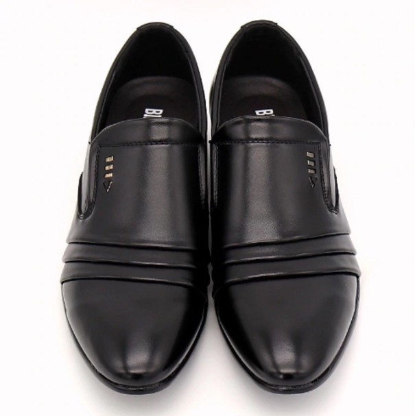 Lyxiga loafers för män - Svart