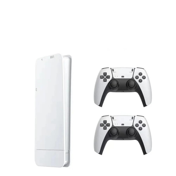 M15 Retro játékkonzol 64 GB/128 GB tárhellyel, HDMI 4K kimenettel, 2 vezeték nélküli kontrollerrel, több mint 20 000 játékkal, PS1/GBA/MAME támogatással és sok mással 1