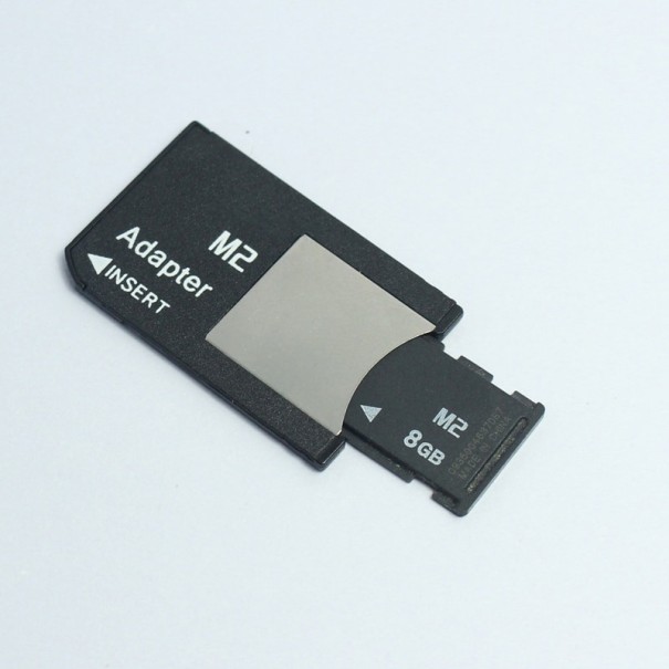M2-geheugenkaart met adapter