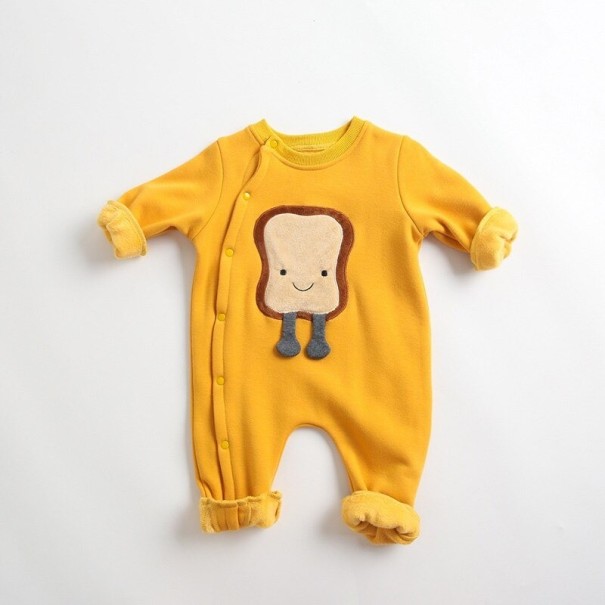 Macacão para Bebé T2681 amarelo 0-6 meses