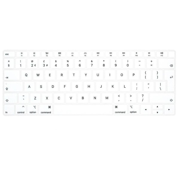 MacBook Air billentyűzet borító 13 2018 fehér