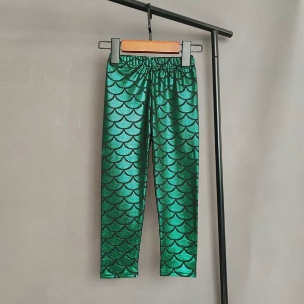 Mädchen-Leggings T2478 grün 6