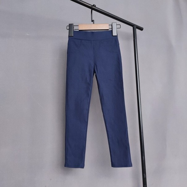 Mädchen-Leggings T2479 dunkelblau 8