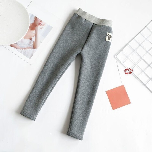 Mädchen-Leggings T2481 grau 3