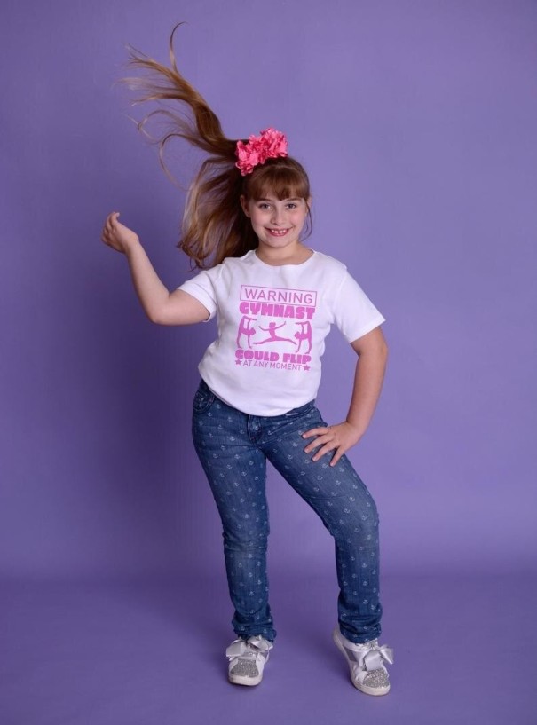 Mädchen-T-Shirt B1582 weiß 12-24 Monate B