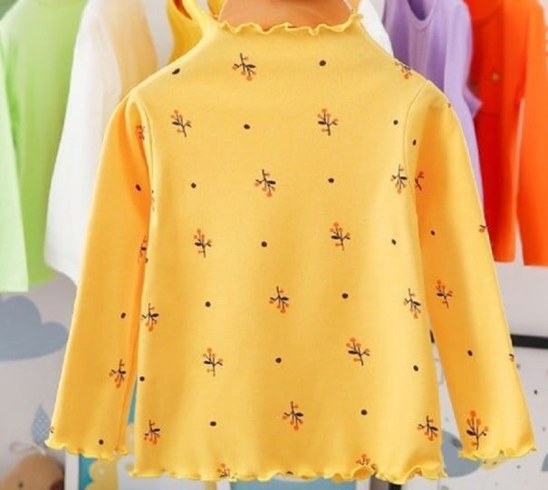 Mädchen-T-Shirt mit langen Ärmeln T2502 3 E