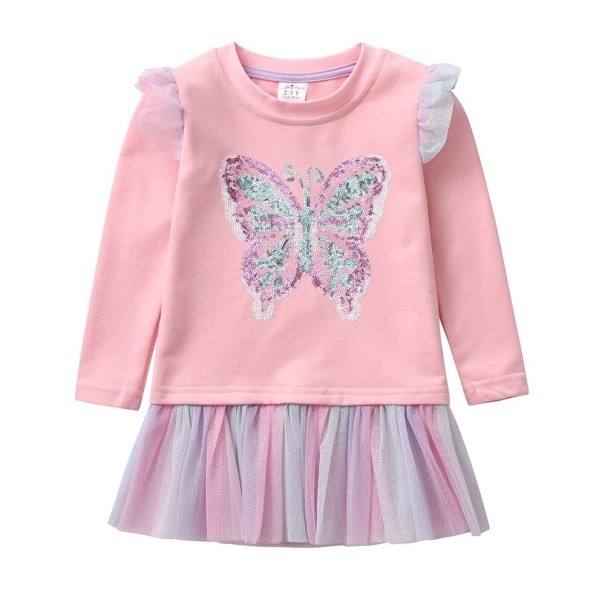 Mädchen-T-Shirt mit langen Ärmeln T2525 4 B