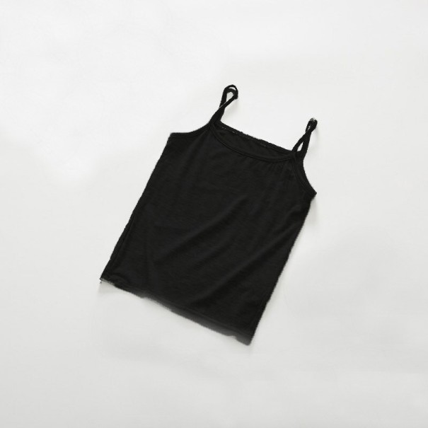 Mädchen-Tanktop B1582 schwarz 2