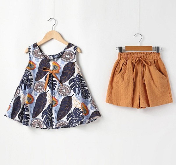 Mädchen-Tanktop und Shorts L1489 10 A